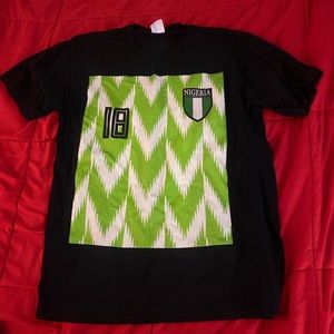 Nigeria Jersey Themed T-Shirt
